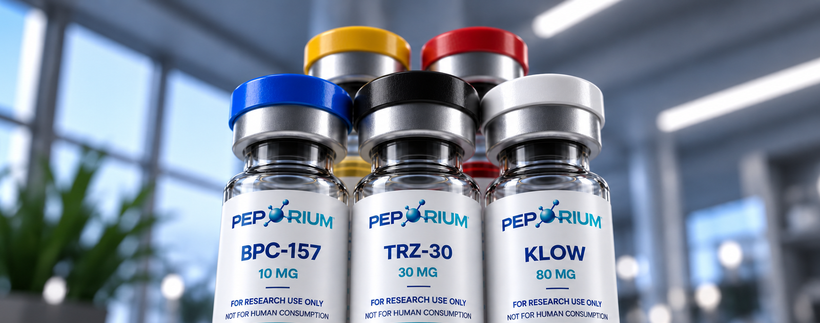 Peporium research vials